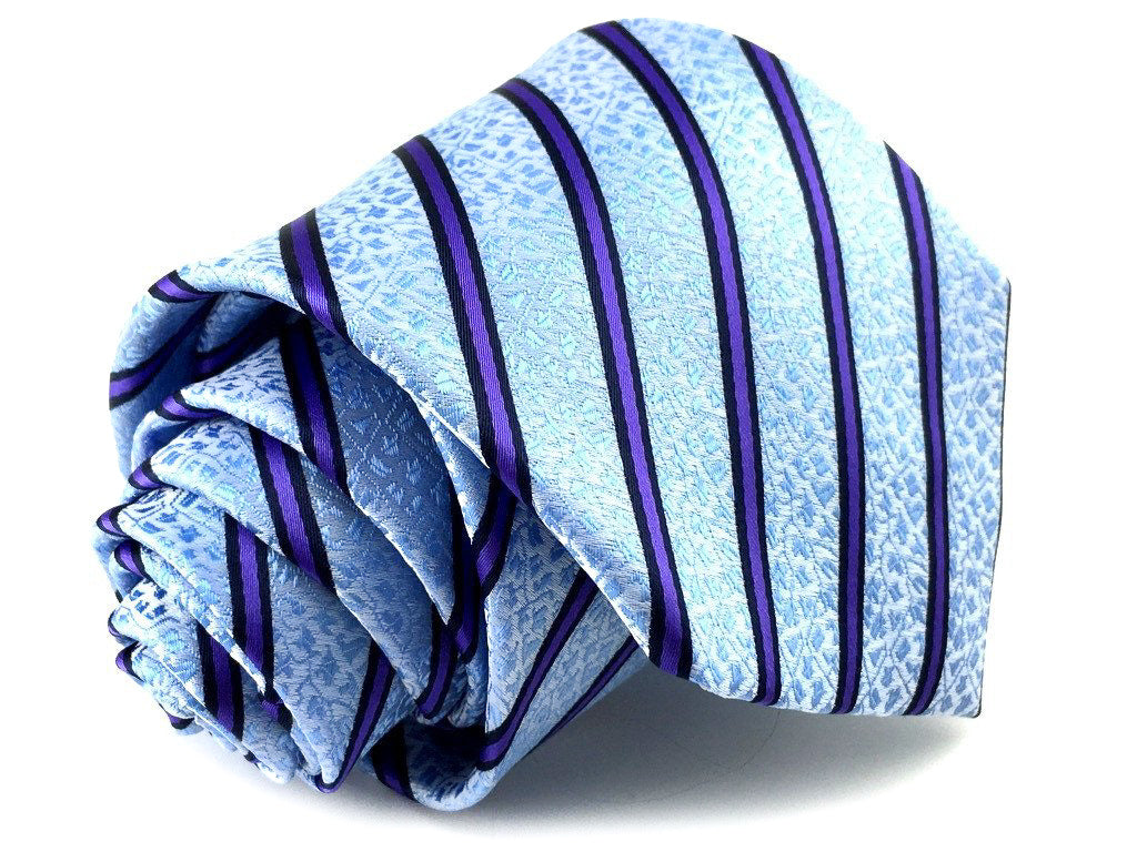 purple stripe tie
