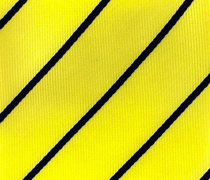 yellow black striped swatch