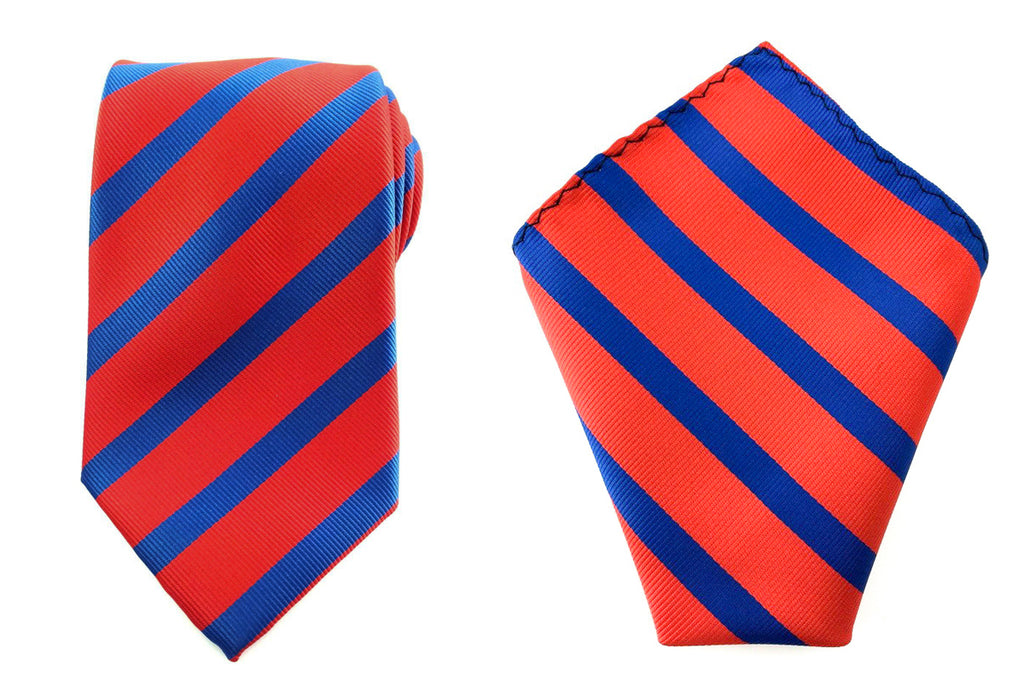 necktie matching pocket square