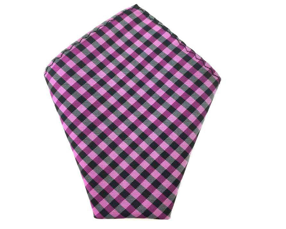 checkered pocket square