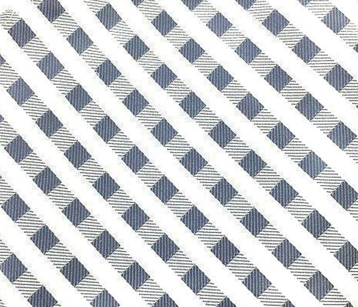 white grey check swatch