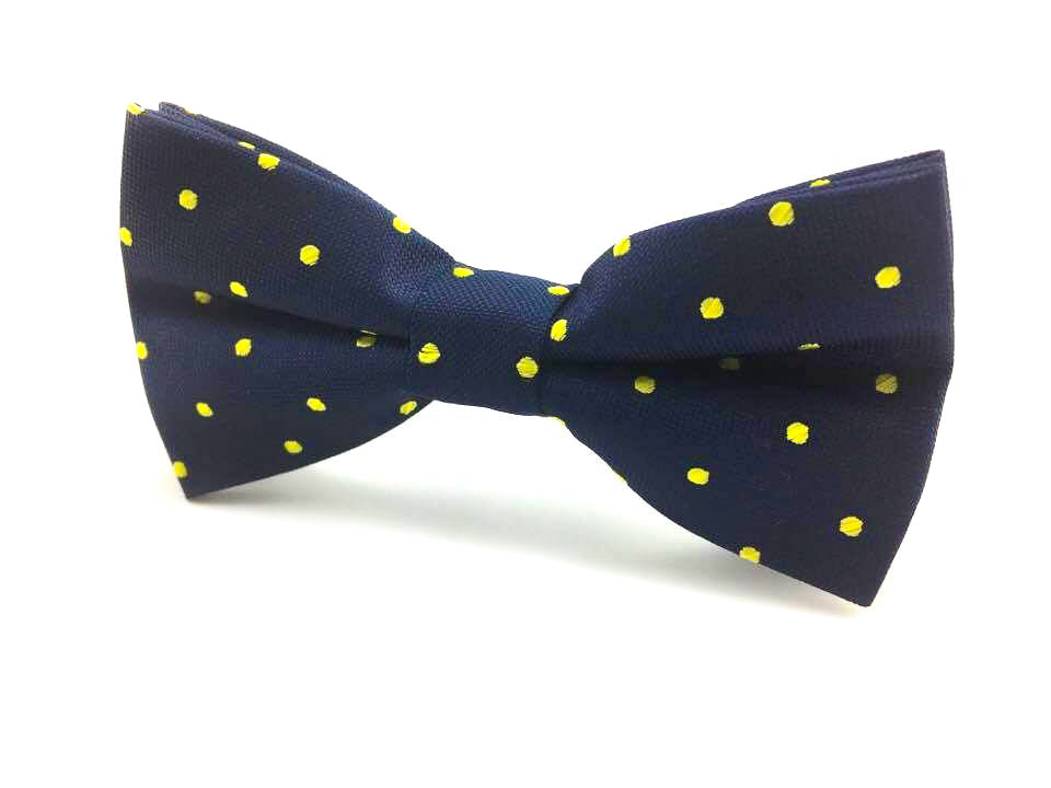 yellow dots bowtie